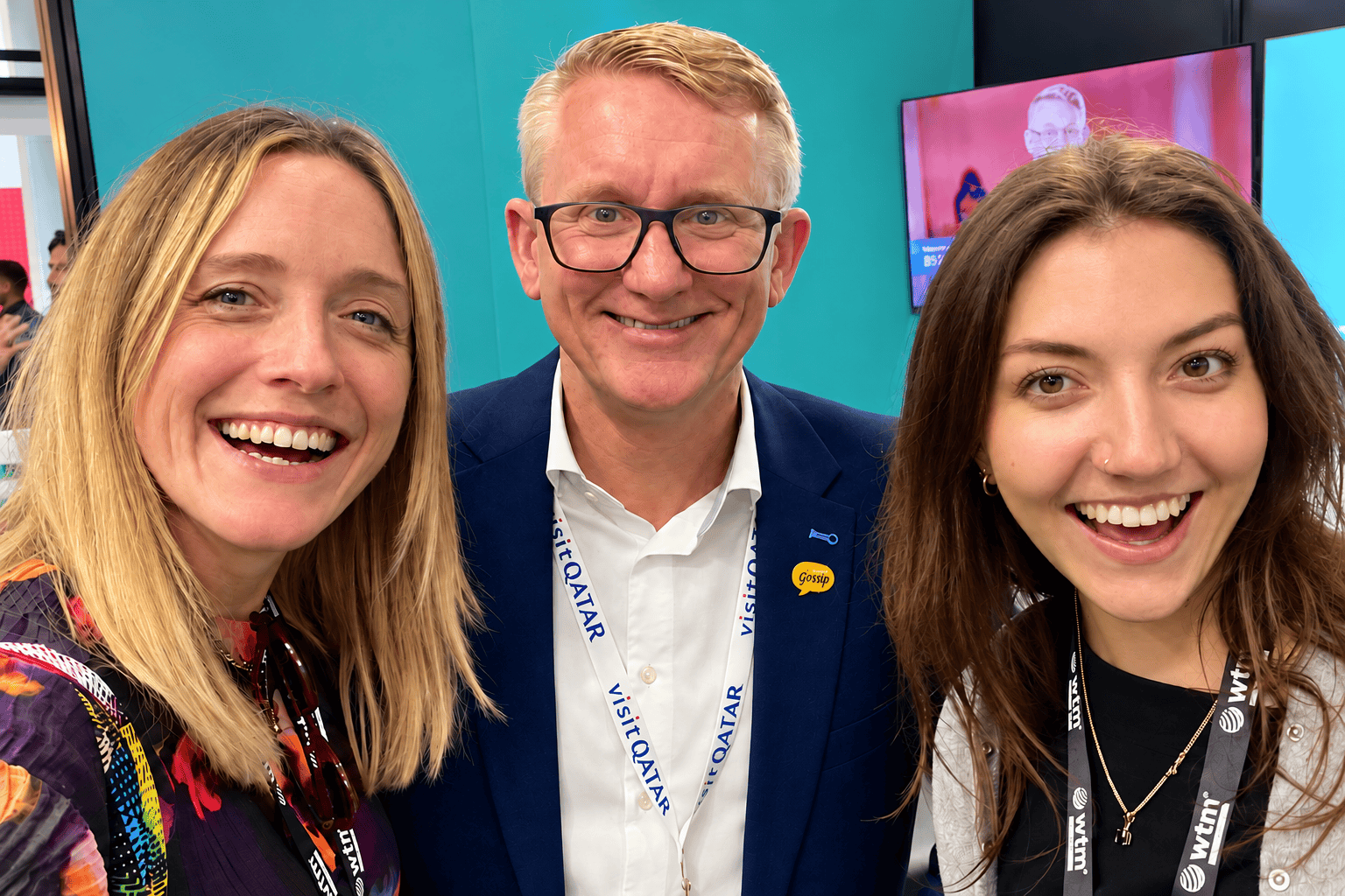 Rosie Apps, Elise Williams and Bruce Martin, Ginger Juice at WTM London